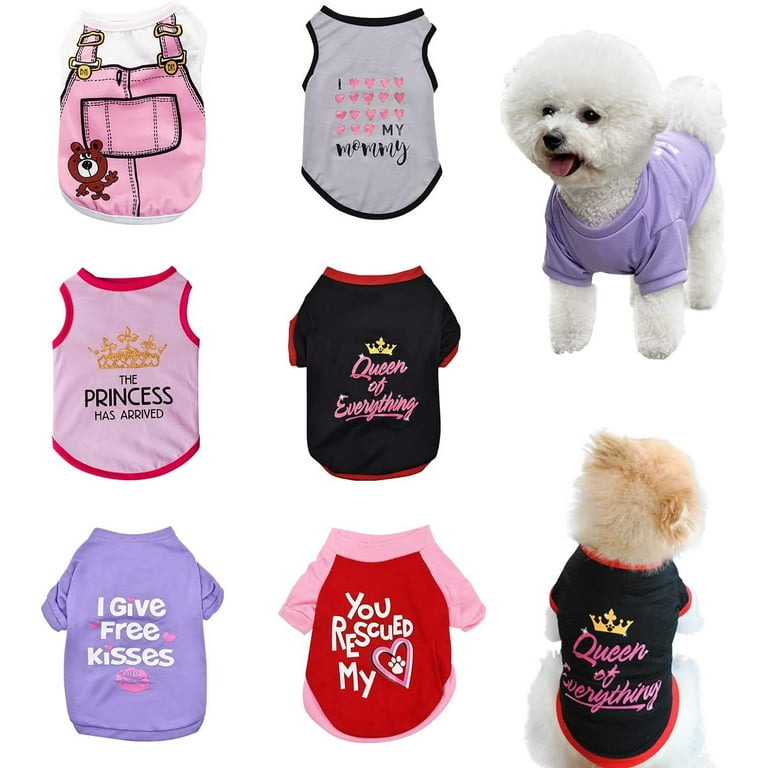 Dog Clothing Small Letter Vest Dog Clothing Small Letter Vest