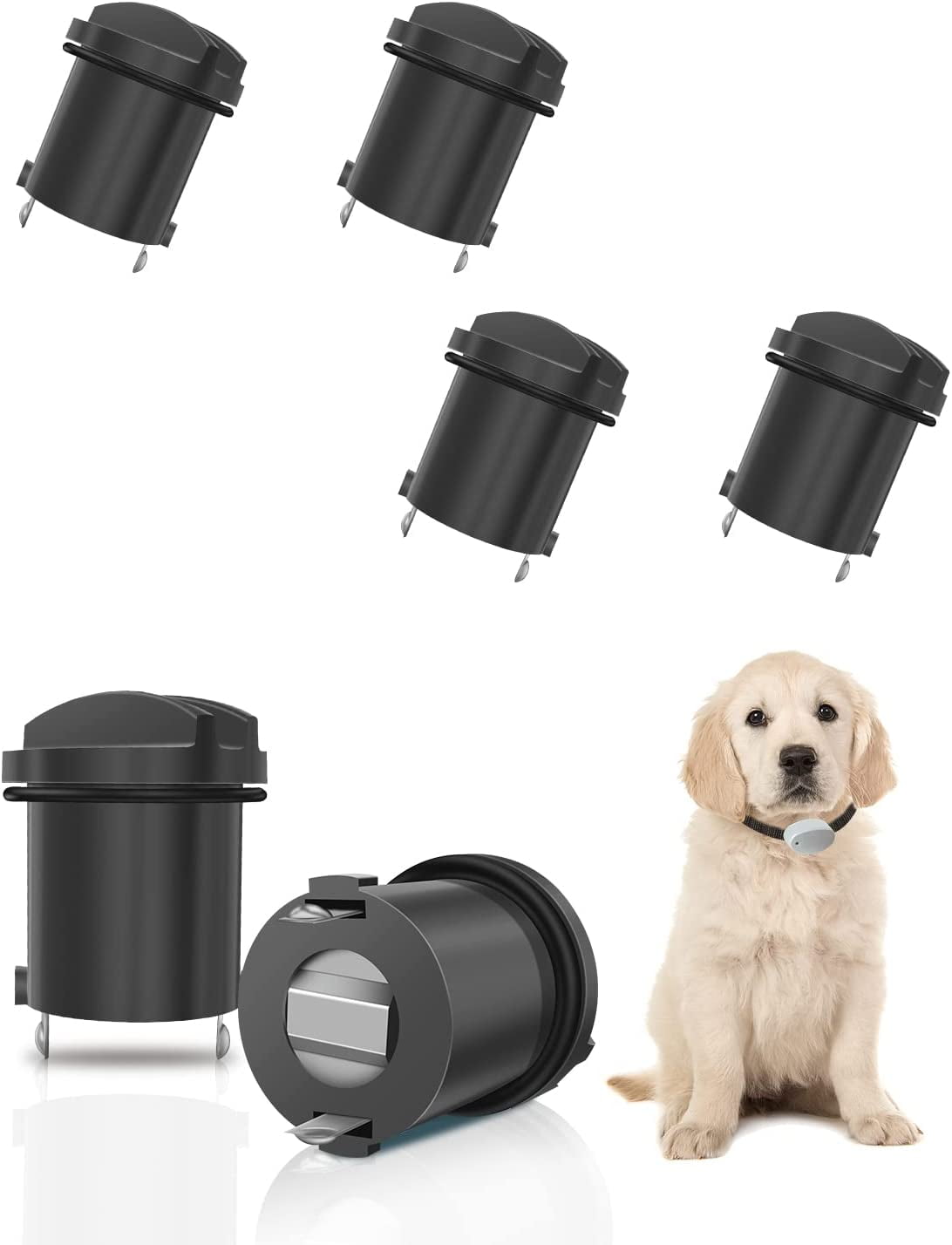 6 Pack Dog Fence Batteries for Invisible Fence R21 or R51 Receiver