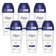 6 Pack - Dove Advanced Care Deodorant Roll On Original - 50 ml