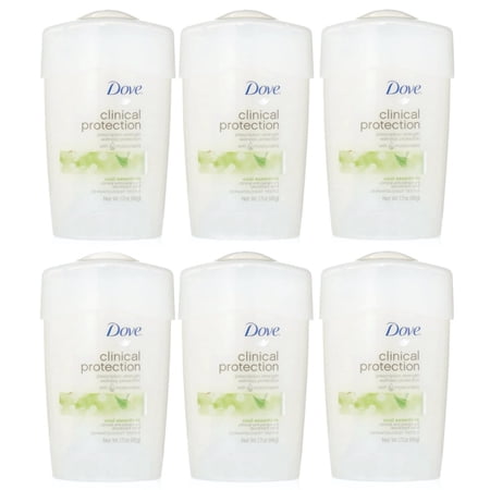 6 Pack Dove Clinical Protection Anti-Perspirant Deodorant Cool Essentials 1.70oz