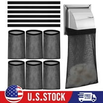 6 Pack Dryer Vent Lint Bags Lint Traps Lint Dust Bag for Outdoor Dryer Vents