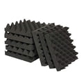 thumbnail image 1 of 6 Pack Egg Crate Foam Cushion 2" Thick 12"W x12"L Acoustic Panels Sound Proof Foam Padding, Foam Sheets, Foam Pad, Dampening Foam, Convoluted Packing Foam, 1 of 3