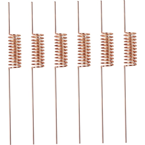 6 Pack Electroculture Plant Stakes Soft Copper Wire Long Copper Garden Stakes Electro Culture Gardening for Gardening Growing Plants and Vegetables