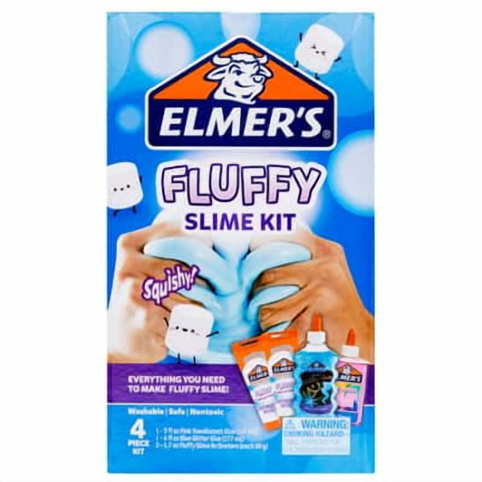 6 Pack: Elmer's Fluffy Slime Kit