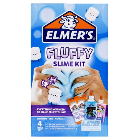 6 Pack: Elmer's Fluffy Slime Kit