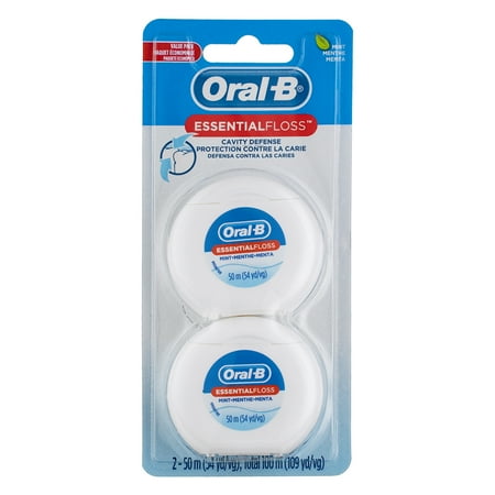 6 Pack - EssentialFloss Cavity Defense Dental Floss 2 ea