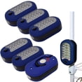 thumbnail image 1 of 6 Pack - Evelots Flashlight-Compact-Magnetic-Swivel Hook-Super Bright-27 LED Lights, 1 of 9