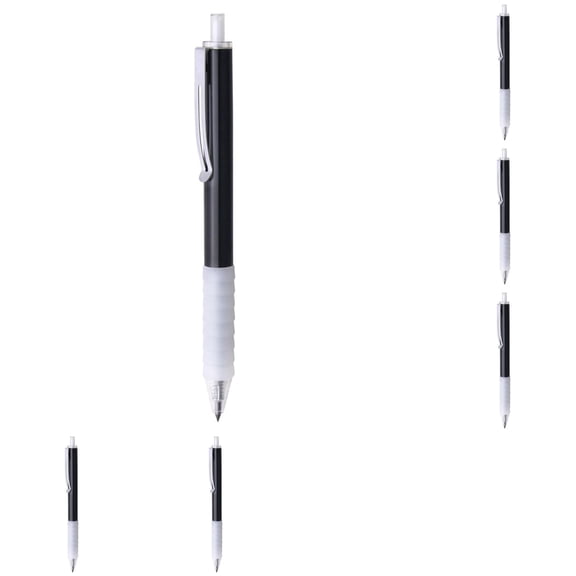 6-Pack Everlasting Mechanical Pencils, Reusable Inkless Pencils with Replaceable Tips, No-Sharpening Writing Pencils for Drawing, and Note-Taking, Office and Study Supplies (Black)