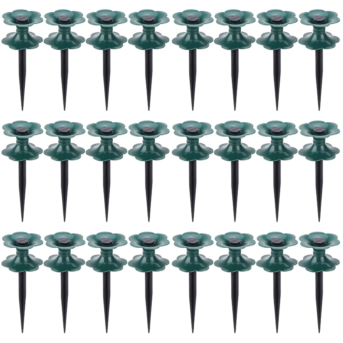 6 Pack Expandable Garden Hose Tube Reel Guide Wheel Stabilizer Lawn ...