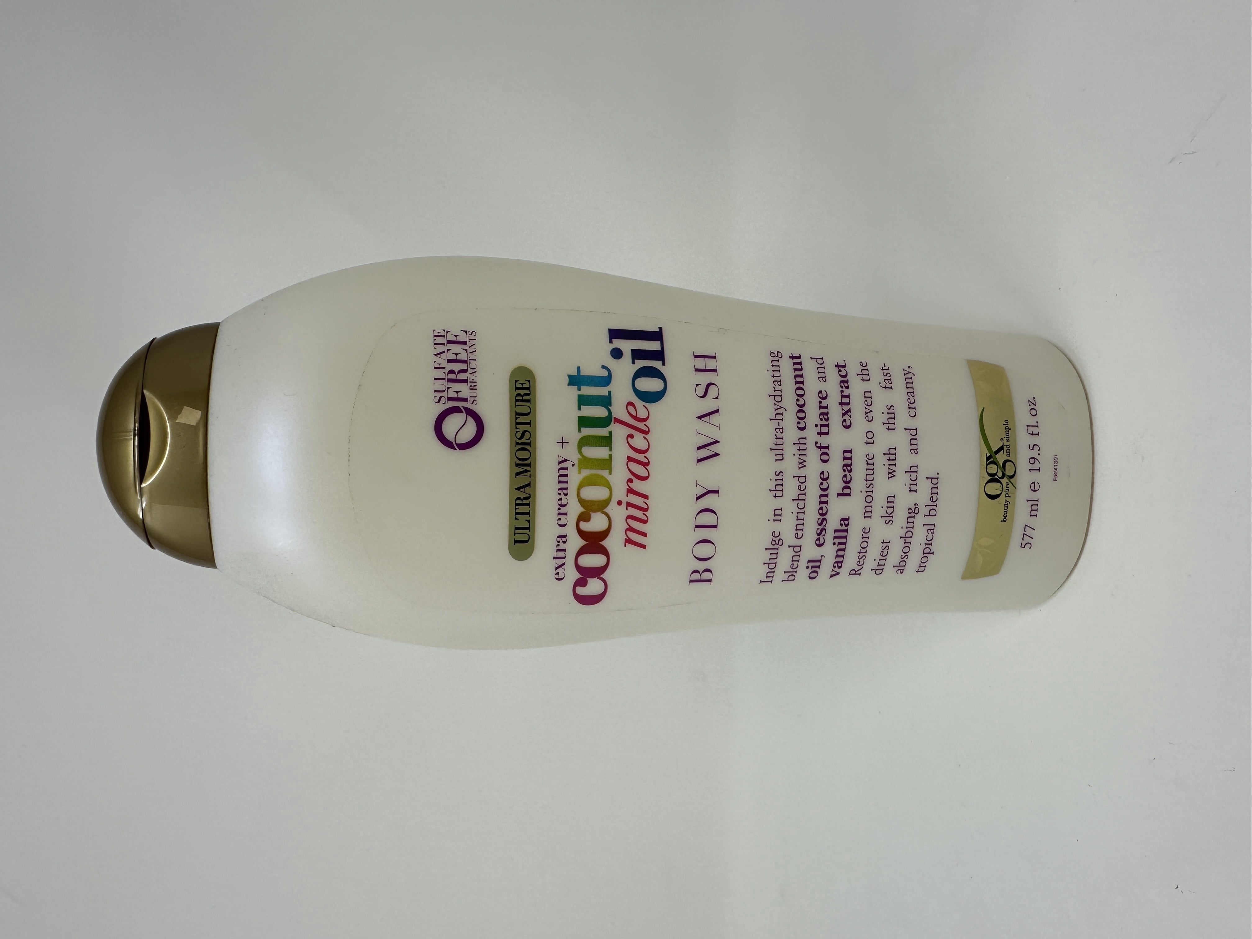 6 Pack - Extra Creamy + Coconut Miracle Oil Ultra Moisture Body Wash 19.5 oz