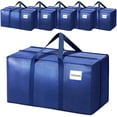 thumbnail image 1 of YESGAIN Heavy Duty Moving Bags, Large Storage Totes, Strong Zipper, Comfortable Handles, for Clothes, College Supplies and Home Organization, 1 of 7