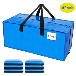 57 Gallon Extra Large Storage Bags, XXL Jumbo Large Moving Bags Heavy Duty, Storage Totes Zippered Moving Boxes Supplies, Foldable Duffle Bag for
