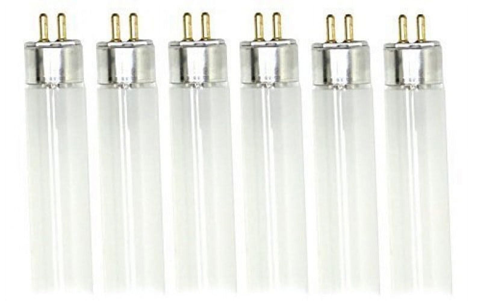 (6 Pack) F8T5/CW - T5 Fluorescent 4100K Cool White - 12” Linear - 8 ...
