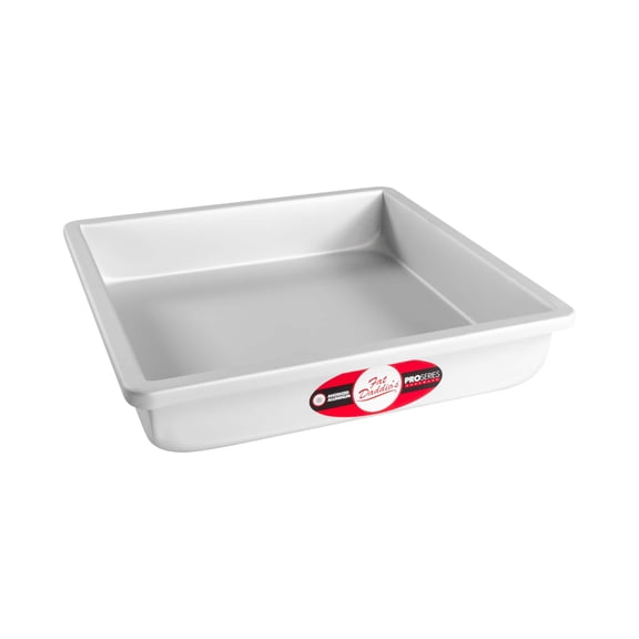 Fat Daddio's ProSeries 10" Square Cake Pan, 6 Pack