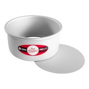 Fat Daddios ProSeries 6" x 3" Anodized Aluminum Round Cheesecake Pan, 6 Pack