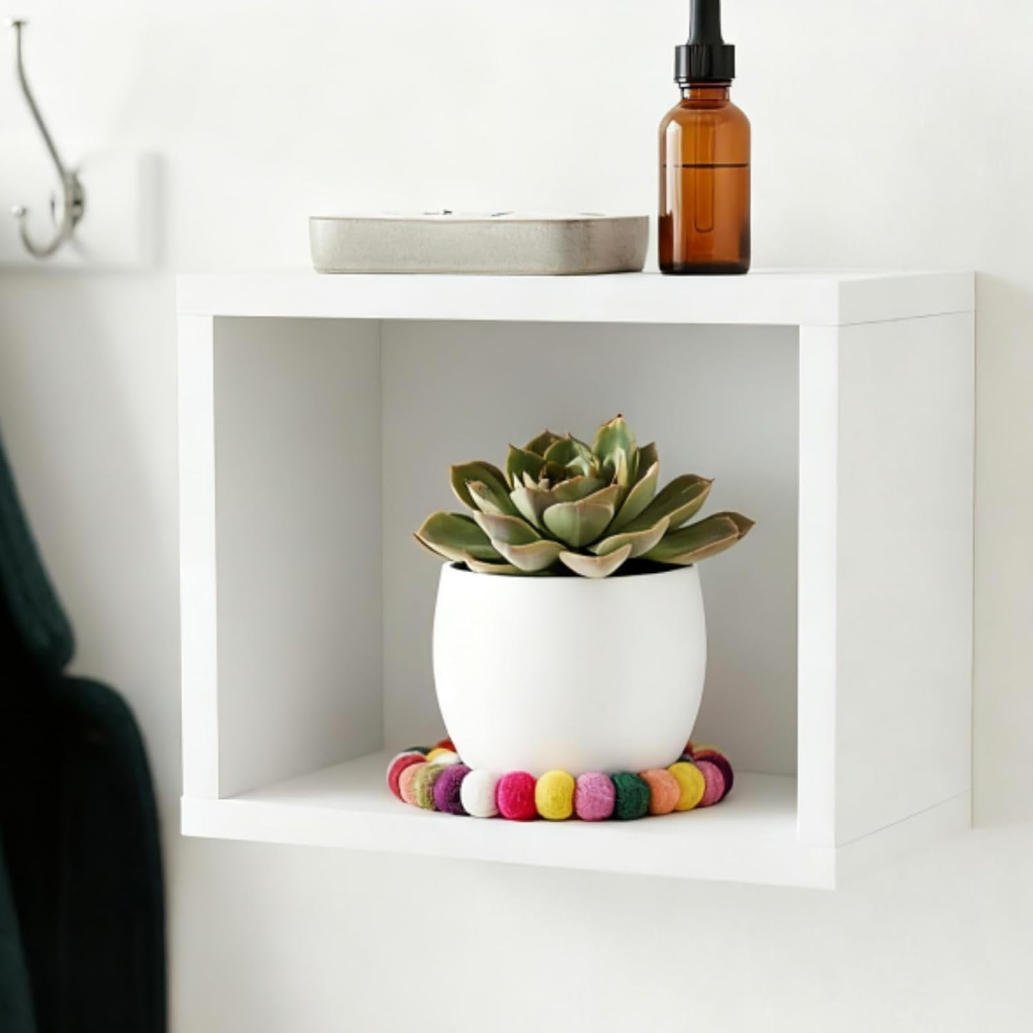 6 Pack Felt Coasters for Drinks, 4