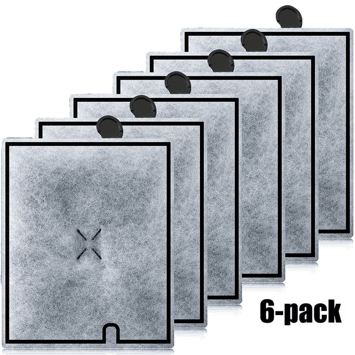 6 Pack Fish Tank Filters for aqueon Filter Cartridges, Replacement