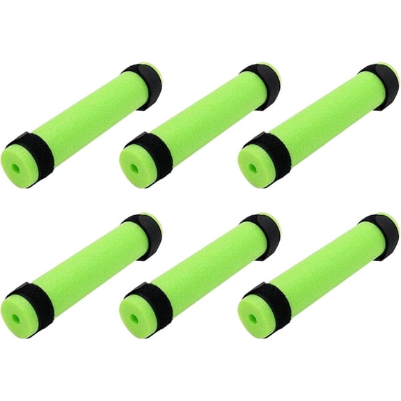 6 Pack Fishing Rod Floats for Kayaking Floaters Poles Propel Paddle Gear Foam Rod Floaties for Boats and Kayaks
