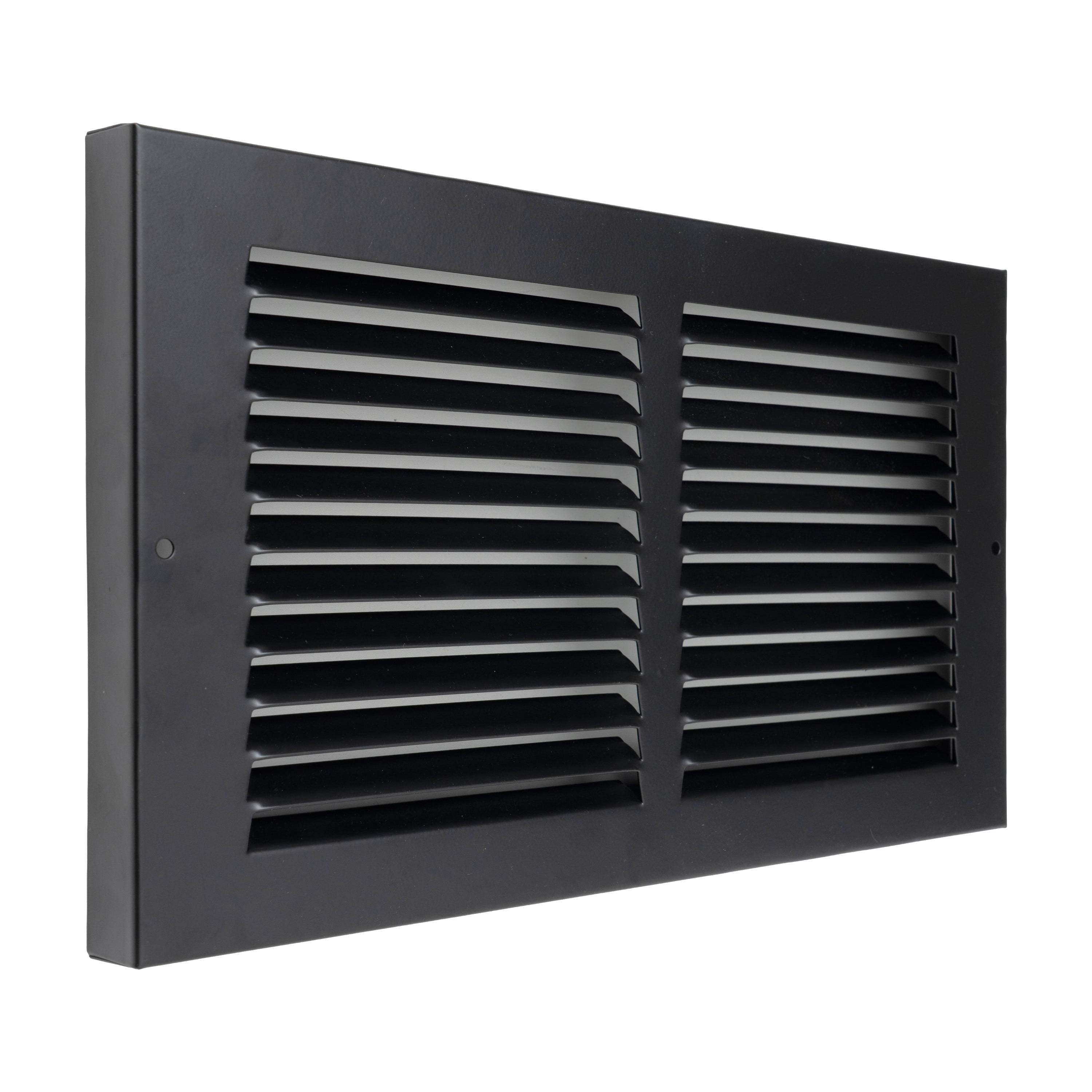 [6 Pack] Fits 12x6 Duct Opening | Steel Baseboard Return Air Grille by ...