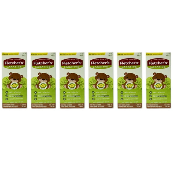 6 Pack - Fletcher's Laxative For Kids 3.50oz Each