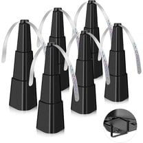 6-Pack Fly Fans for Tables, Battery-Operated Bug Repellent Fans with Holographic Blades for Indoor Outdoor Dining, Picnic, BBQ & Restaurant, Modern