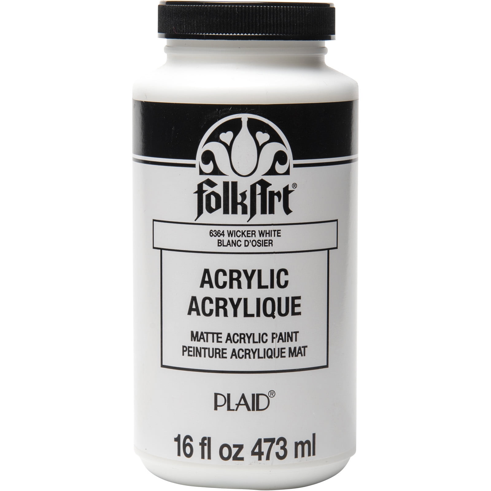 FolkArt Matte Acrylic Paint, 16oz., 6 Pack