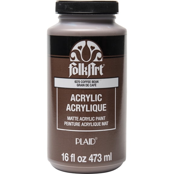 FolkArt Matte Acrylic Paint, 16oz., 6 Pack