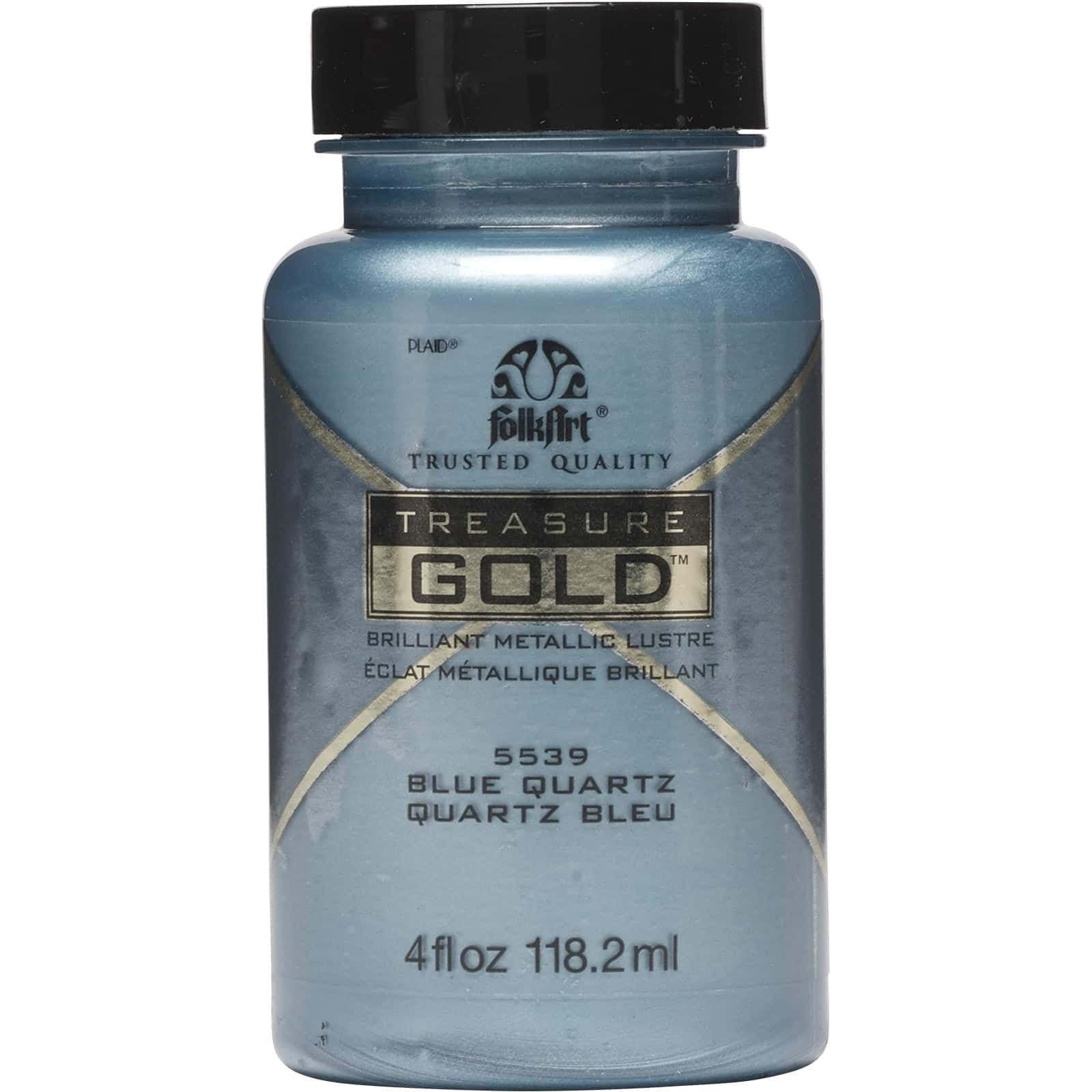 FolkArt Treasure Gold Metallic Paint, 6 Pack