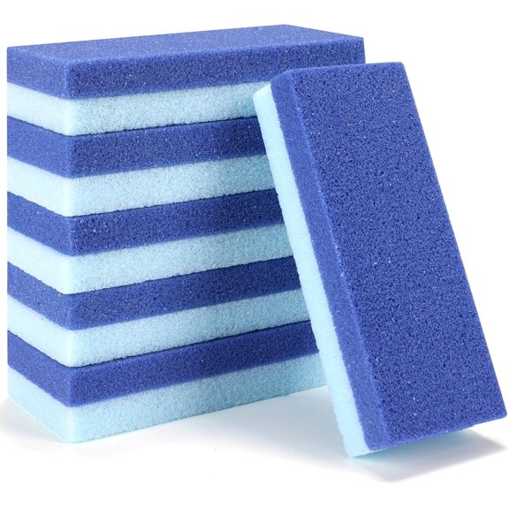 6 Pack Foot Pumice Stone for Callus Remover, Pedicure Tools for , Foot Exfoliator and Foot Remover Cracked Heel Repair (6-Blue)