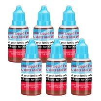 6 Pack Fruit Fly Trap Refill Liquid Only, Upgrade Gnat Killer Bait, Efficient Fruit Fly Traps for Indoors, Home, Kitchen