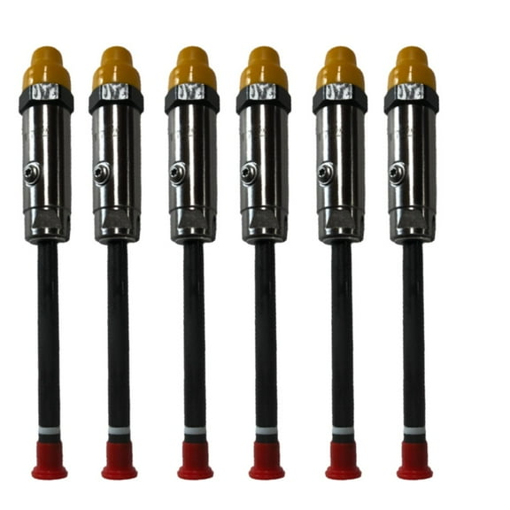 6 Pack Fuel Injector Pencil Nozzle 7W7032 7W-7032 Fit Cat 3406 3406B 3406C 3412 578 8A D8N