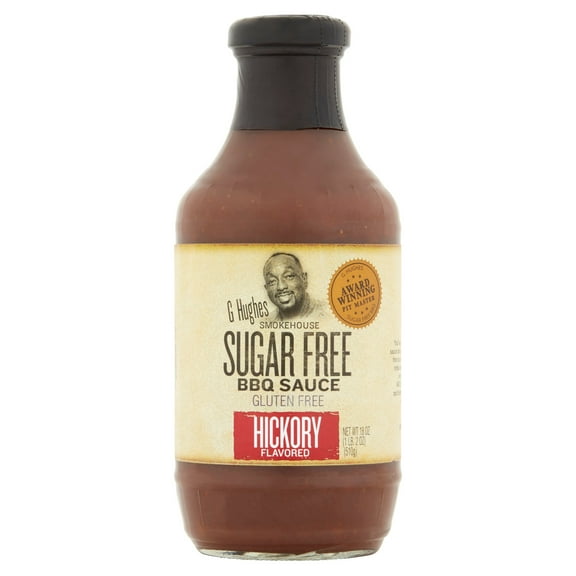 (6 Pack)G Hughes Smokehouse Bbq Sauce, 18 oz