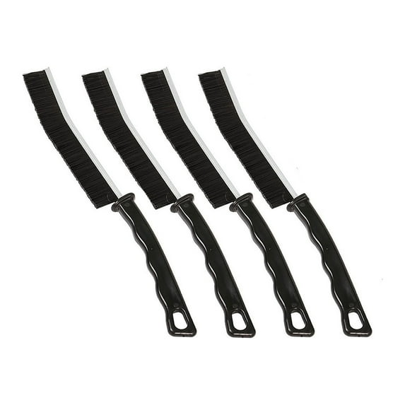 Gap Cleaning Brush Set - Hard Bristle Brush for Bathroom Tiles, Kitchen Sinks, Window Slots - Ergonomic Handle, Deep Cleans Narrow Gaps & Hard-to-Reach Areas