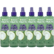 6 Pack Garnier Fructis Style Curl Shaping Spray Gel Curl Defining Strong 8.5 Fl oz.