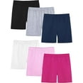 POIUYTR Girls Bike Shorts Toddler Biker Cartwheel Cotton Shorts For Girls Multi Color Dance Under Dress Shorts