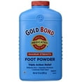 thumbnail image 1 of 6 Pack - Gold Bond Foot Powder Medicated Maximum Strength 10 oz Each, 1 of 1