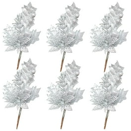  ZRSWV 10 PCS Christmas Pine Picks, Red Berries Stems Pine  Branches Artificial Pine Cones Branch Craft Wreath Pick Winter Floral Picks  Holly Stem for Decoration DIY Xmas Garland Crafts : Home