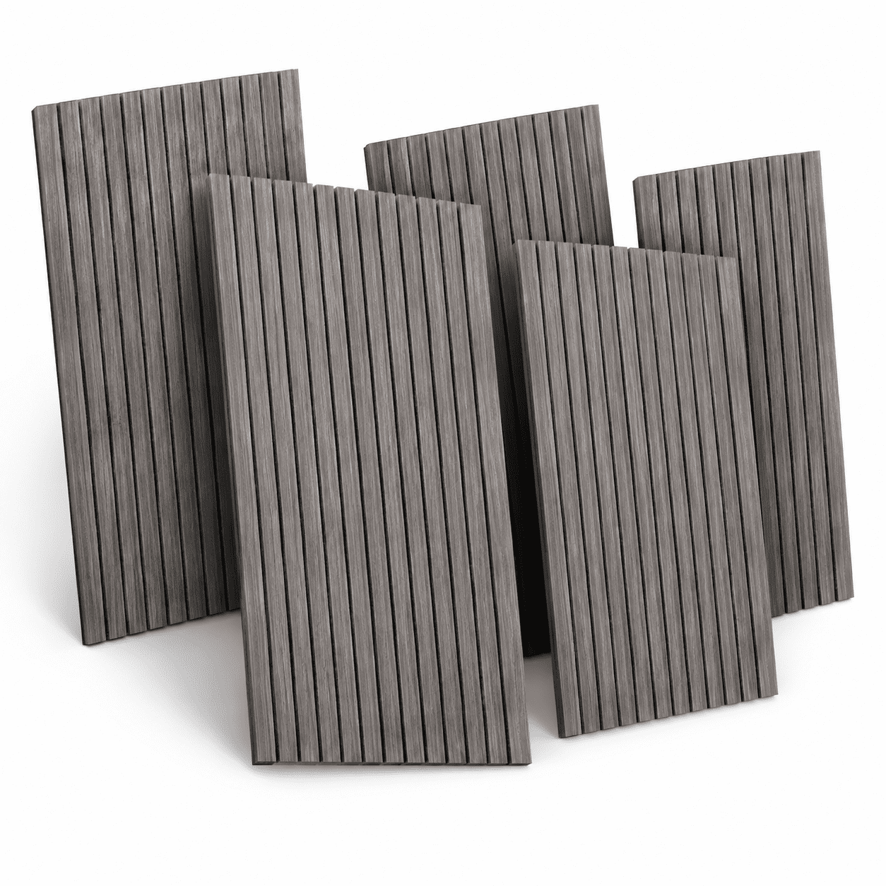 6 Pack Grey Acoustic Panels 47.2" X 23.6" Sound Proof Dampening Panels ...