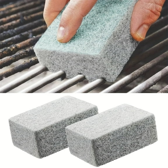 6-Pack BBQ Grill Cleaning Bricks – Durable Pumice Stones for Removing Grease, Residue & Carbon from Flat Tops, Griddles & Outdoor Grates