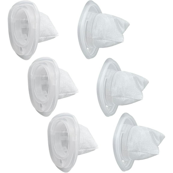 6 Pack HNVCF10 Filter Replacement for Black and Decker Dustbuster Hand Vacuum HNVC115, HNVC215, HNVC220 Series