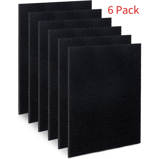 6 Pack HPA300 Activated Carbon Replacement PreFilter A for Honeywell