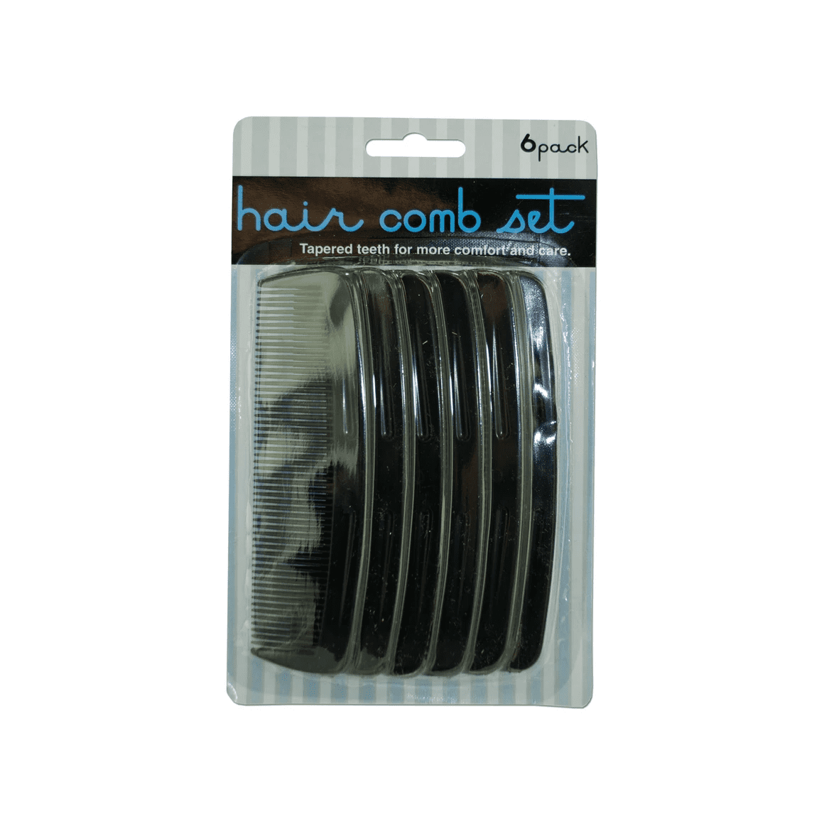 6 Pack Hair Comb Set, Perfect for Beauty Salons, Barber Shops and Home ...