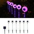 thumbnail image 1 of 6 Pack Halloween Stake String Lights Battery Operated- Scary Eyeballs LED Lights Halloween Pathway Decor for Outdoor Halloween Yard Display, 1 of 3