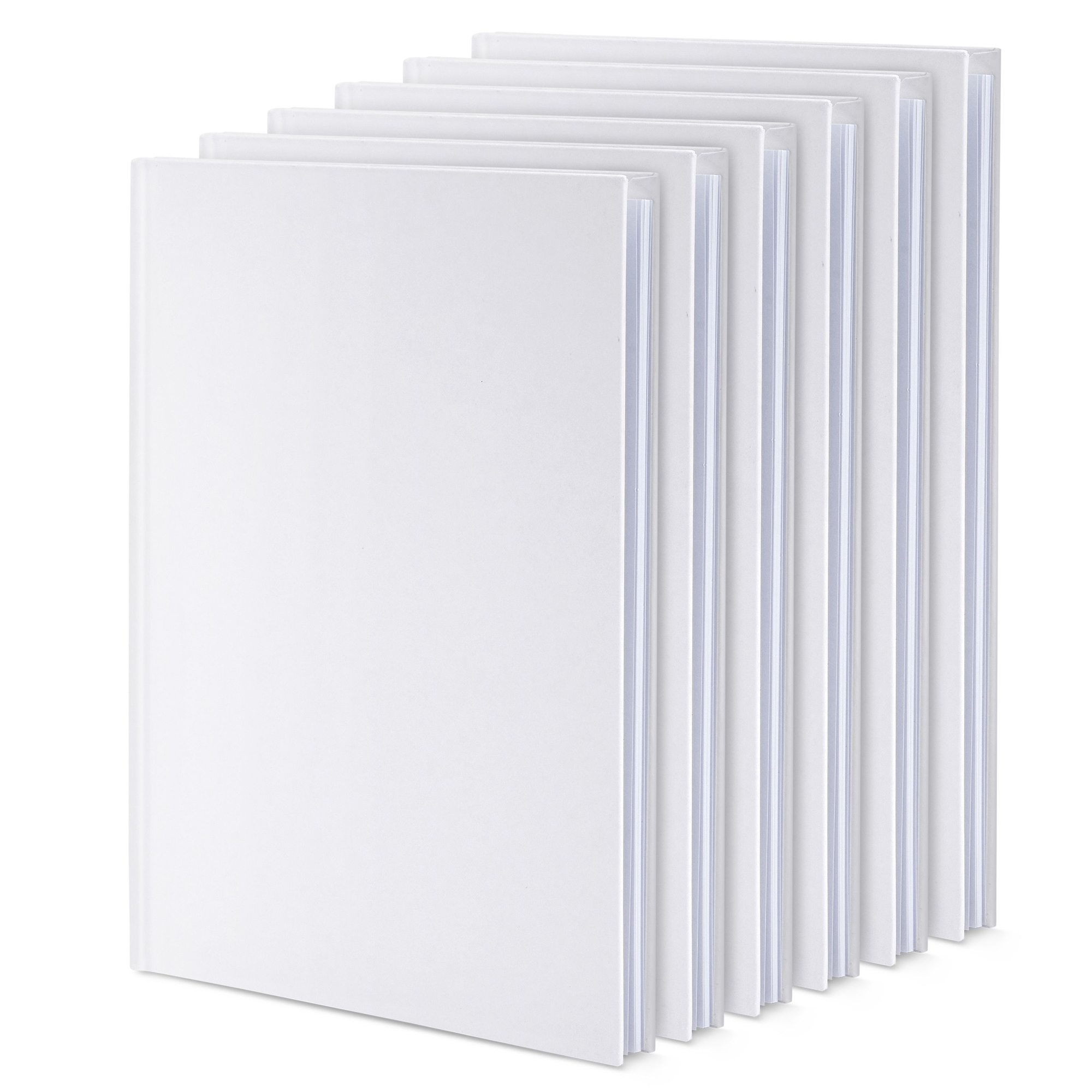 6 pack hardcover blank books for kids to write stories 6x8 in unlined