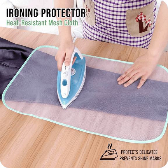 6 Pack Heat Protective Ironing Protective Scorch Ironing Cloth Mat Cover Mesh Pressing Pad Cloth Ironing Cloth Guard