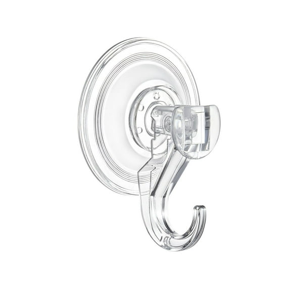6-Pack Heavy Duty Suction Cup Hooks with Strong Hold for Glass, Mirrors, Tiles & Windows - No Tools Needed (2.76" x 3.54")