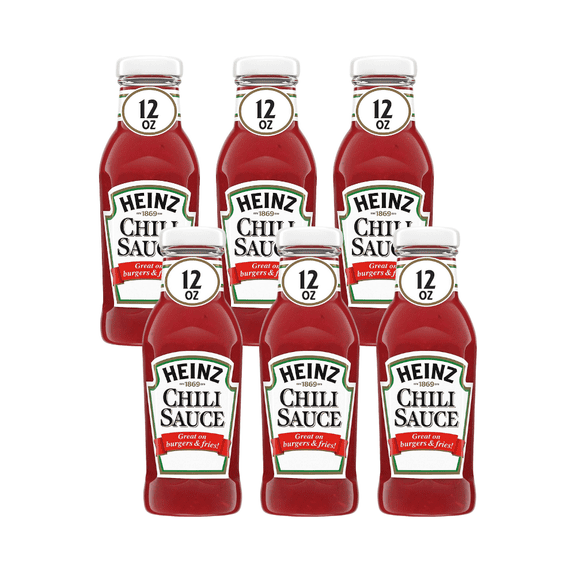 (6-Pack) Heinz Chili Sauce, 12 oz. Bottle