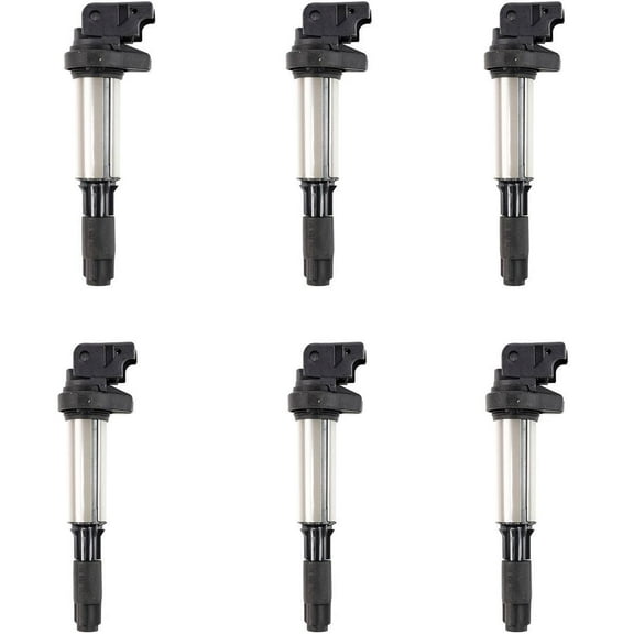 6-Pack High Performance Coils Set - Direct Replacement-6PCS Ignition Coils
