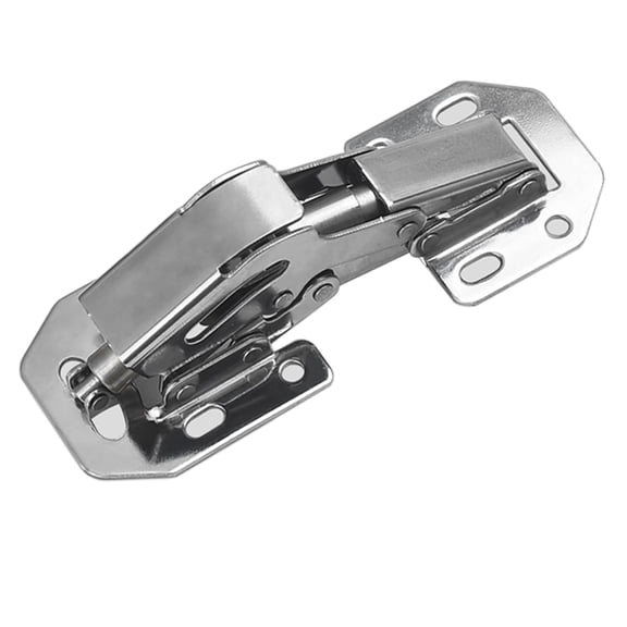 6-Pack Hinge Easy Installation Hinges Full Overlay and Insert Hinge for Drawer Window Cupboard Soft Close Cabinet Door Hinges
