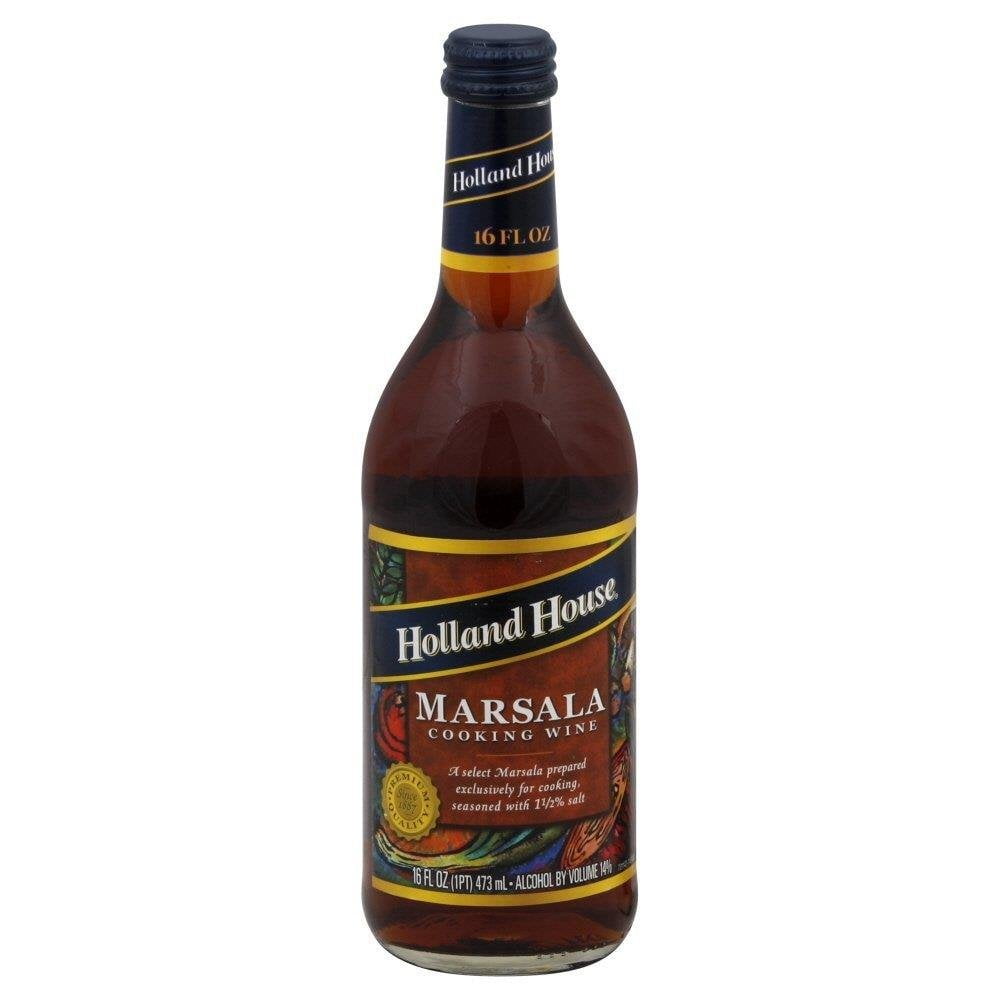 6 Pack Holland House Marsala Cooking Wine 16 oz